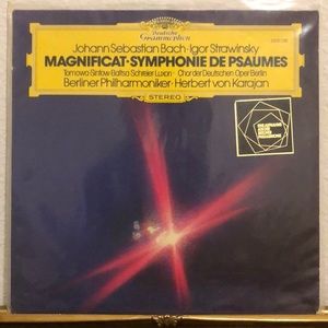 Bach, Strawinsky Performed by Berliner Philharmoniker Vinyl Lp